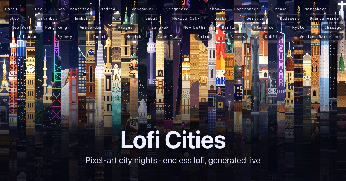 Lofi Cities